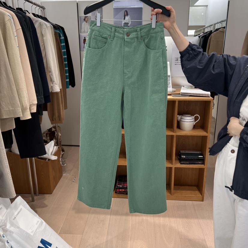 THE TARDUST東大門代購女士新品時尚25春夏推薦真品牛仔褲THE TARDUST牛仔褲