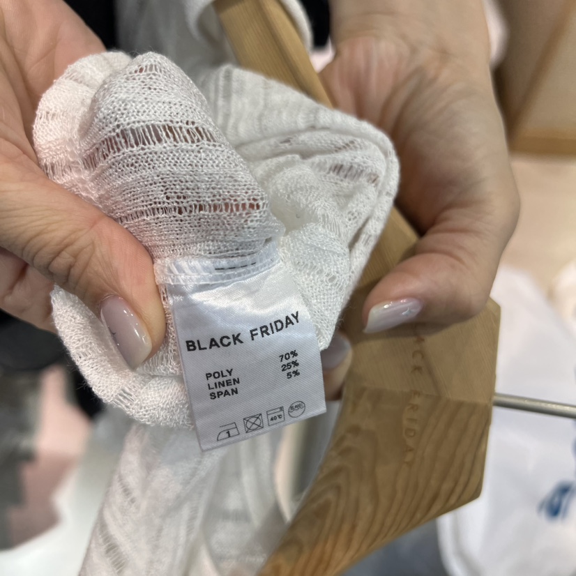 BLACKFRIDAY東大門實拍女裝新品職業休閑長袖T恤不含內搭開衫BLACK FRIDAY長袖T恤