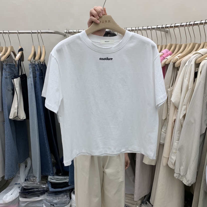 MURR韓國代購女裝新品休閑時尚職業人氣熱賣真品推薦25春夏T恤MURRT恤圖色2