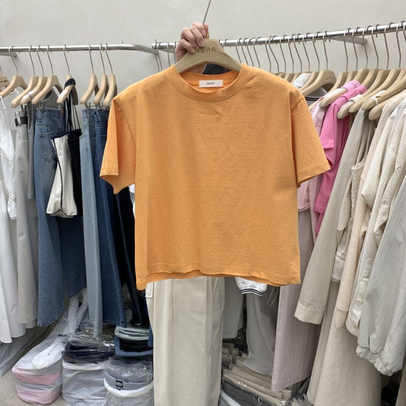 MURR韓國代購女裝新品休閑時尚職業人氣熱賣真品推薦25春夏T恤MURRT恤圖色3