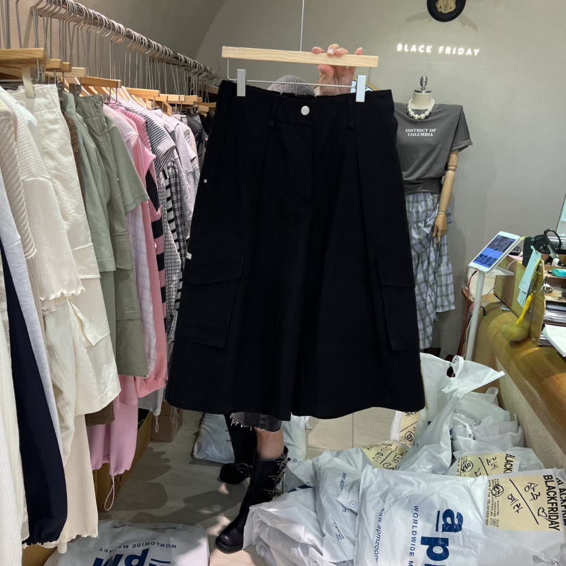 BLACKFRIDAY韓國代購女士新品25春夏熱賣人氣時尚休閑推薦短褲BLACK FRIDAY短褲圖色2