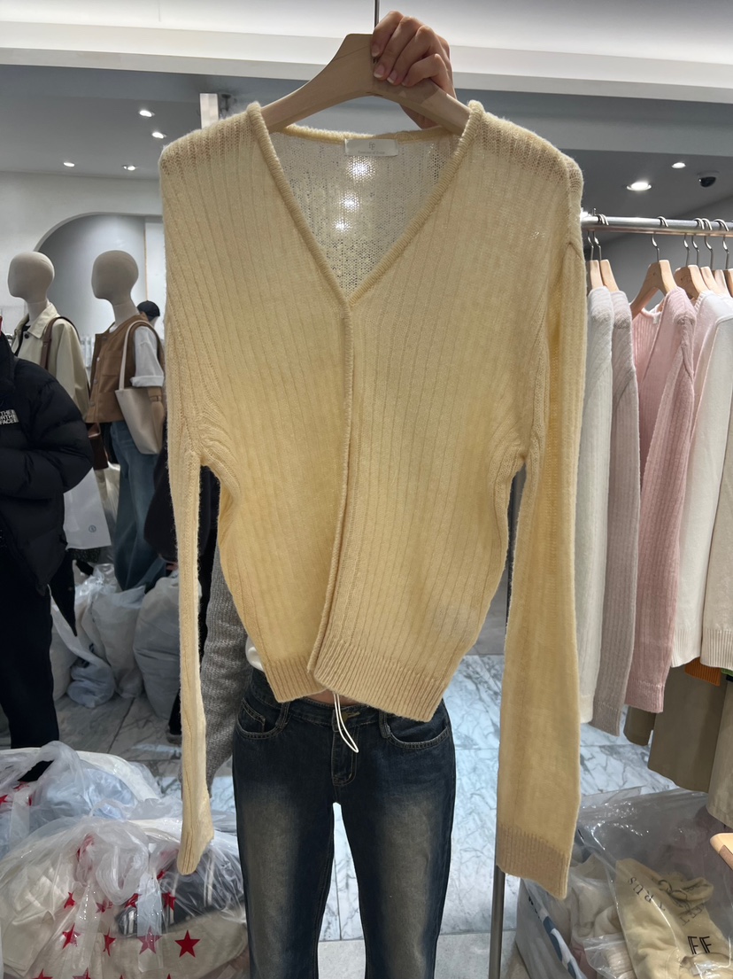 FF東大門實拍女裝新品推薦熱賣25春夏職業人氣休閑真品針織衫FF/SUNDAY針織衫圖色3