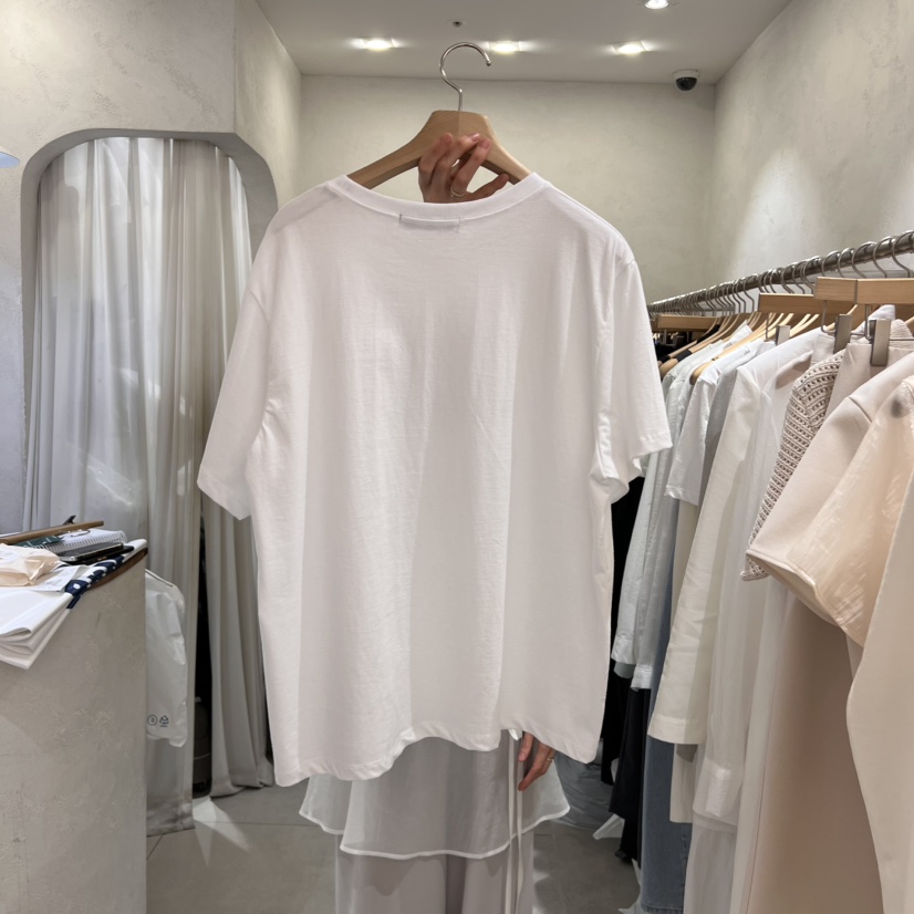 LE VASE韓國直郵女士新款25春夏人氣熱賣推薦時尚真品休閑T恤LE VASET恤