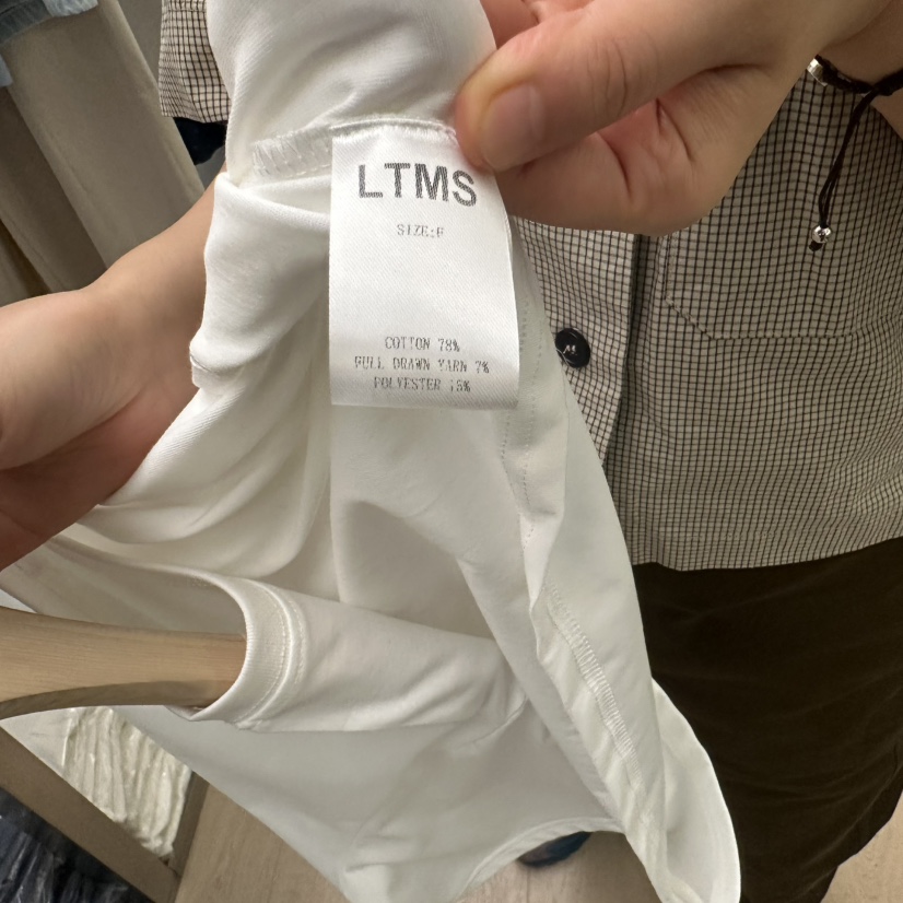 LTMS東大門直郵女裝新品熱賣職業休閑25春夏真品時尚人氣T恤LTMST恤