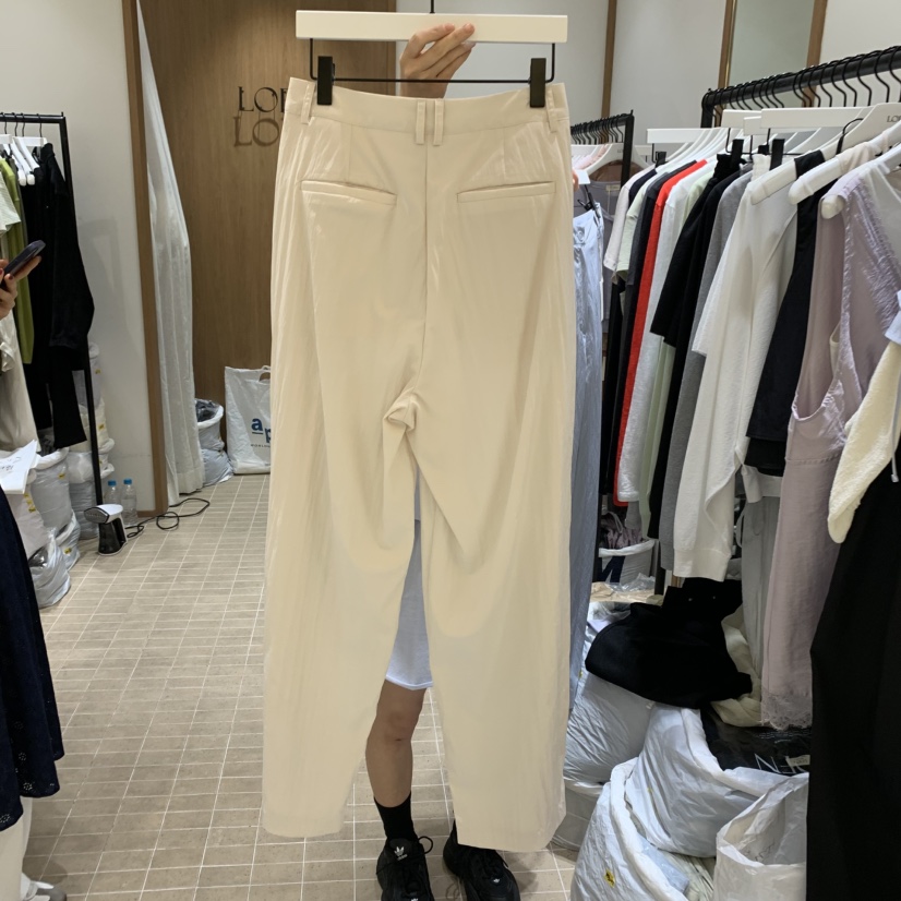 LOFN東大門實拍女士新品休閑熱賣25春夏推薦時尚人氣休閑褲LOFN休閑褲