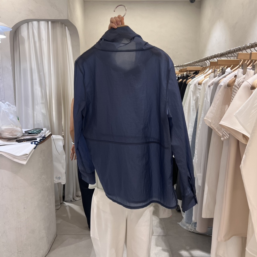 LE VASE東大門代購女士新品25春夏休閑職業熱賣襯衫蕾絲衫LE VASE襯衫/蕾絲衫