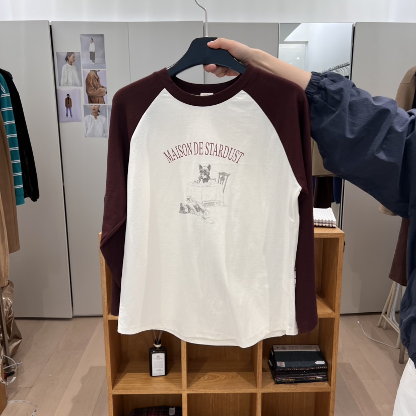 THE TARDUST東大門實拍女裝新品熱賣真品休閑職業時尚長袖T恤THE TARDUST長袖T恤圖色2
