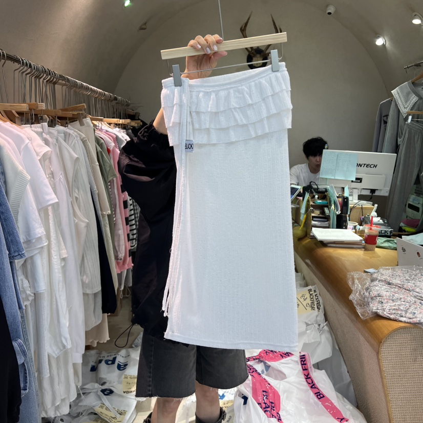 BLACKFRIDAY東大門代購女士新款時尚25春夏熱賣半身裙中短裙BLACK FRIDAY半身裙/中短裙
