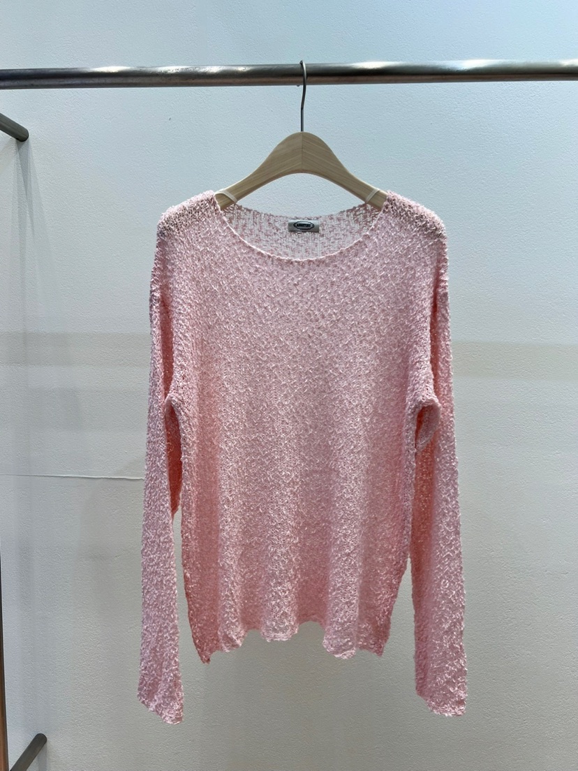 STRAWBERRY韓國直郵女士新品真品時尚休閑人氣25春夏針織衫透明STRAWBERRY針織衫圖色2
