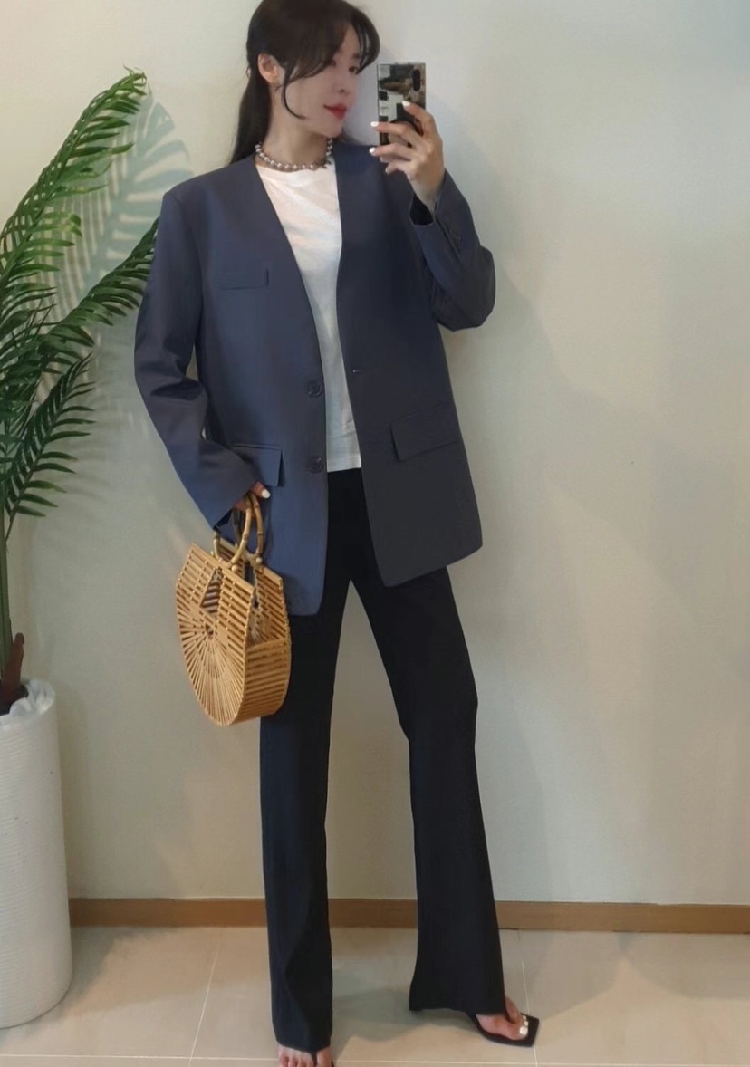GENTLE B韓國直郵女士新款推薦人氣休閑職業25春夏正裝褲西褲GENTLE B正裝褲/西褲