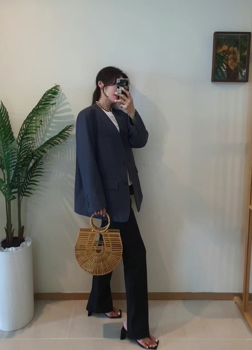 GENTLE B韓國直郵女士新款推薦人氣休閑職業25春夏正裝褲西褲GENTLE B正裝褲/西褲