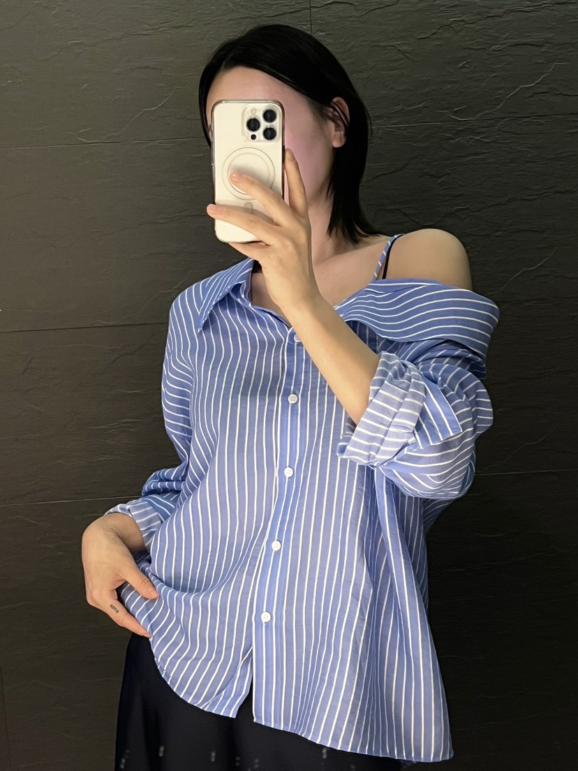 VERNI東大門直郵女士新款25春夏休閑熱賣真品職業襯衫蕾絲衫VERNI襯衫/蕾絲衫