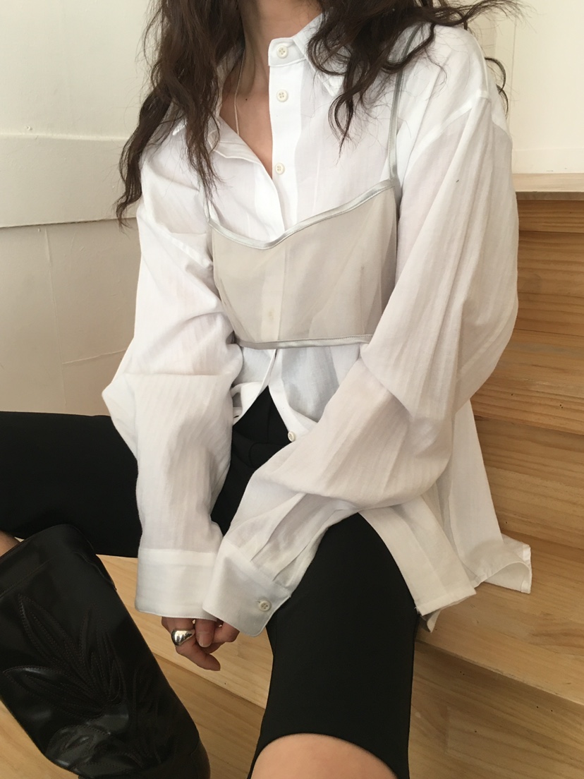 OURS東大門實拍女裝新品時尚人氣25春夏熱賣職業襯衫蕾絲衫OURS襯衫/蕾絲衫