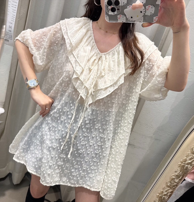 LOVABLE東大門代購女裝新款時尚推薦人氣真品25春夏襯衫蕾絲衫LOVABLE襯衫/蕾絲衫