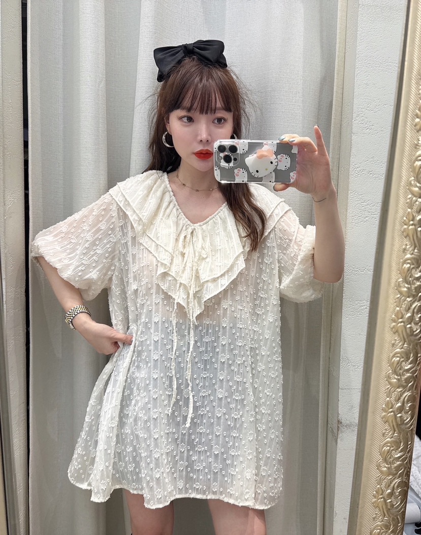LOVABLE東大門代購女裝新款時尚推薦人氣真品25春夏襯衫蕾絲衫LOVABLE襯衫/蕾絲衫