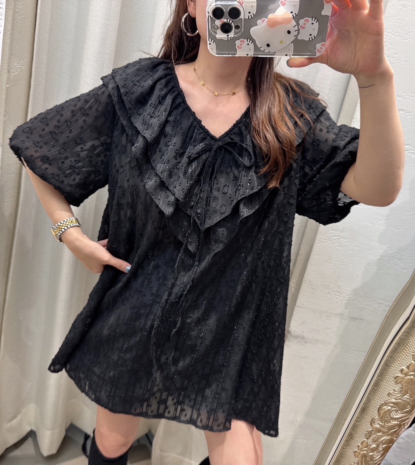 LOVABLE東大門代購女裝新款時尚推薦人氣真品25春夏襯衫蕾絲衫LOVABLE襯衫/蕾絲衫