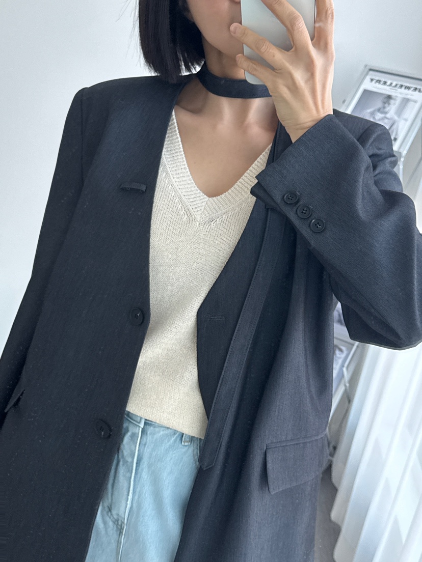 HEIZE東大門實拍女士新品熱賣人氣25春夏真品時尚推薦休閑夾克HEIZE夾克