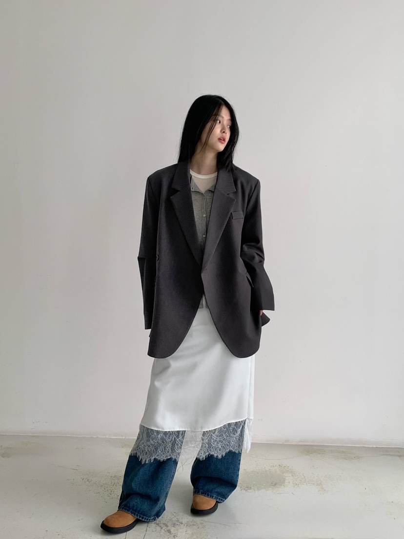 HEIZE韓國代購女裝新款推薦真品時尚休閑職業25春夏半身裙中短裙HEIZE半身裙/中短裙
