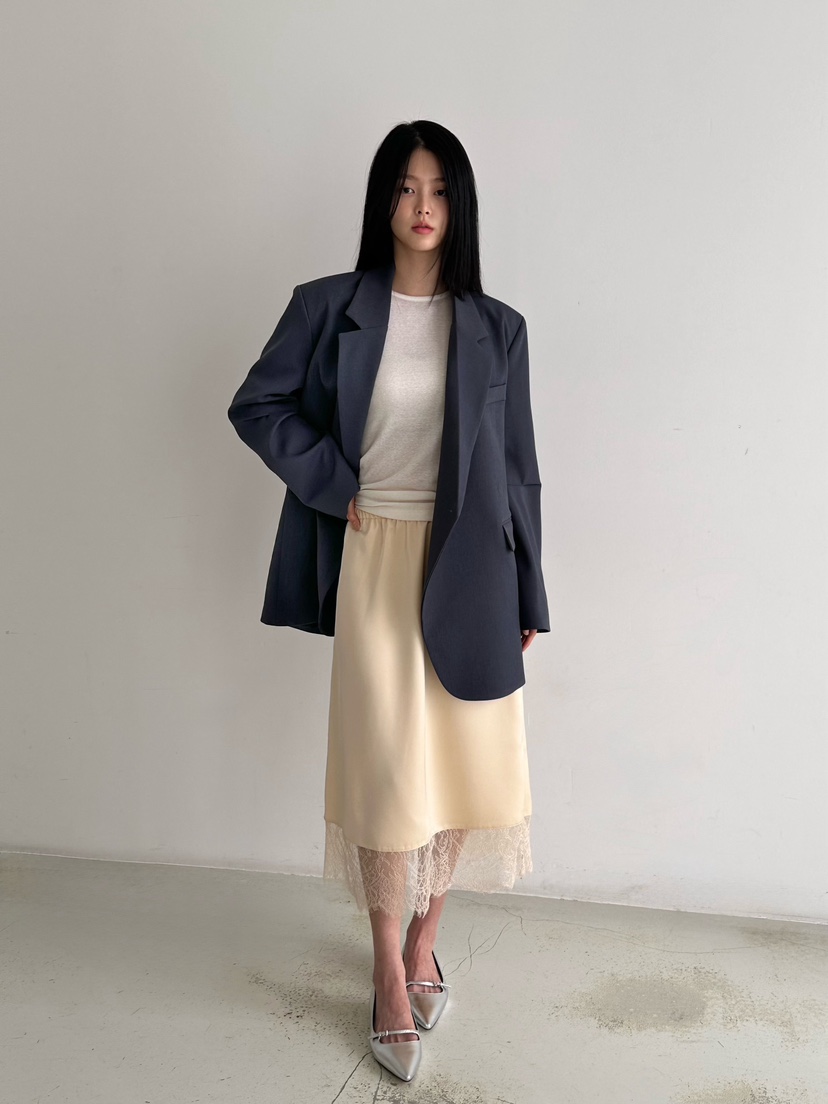 HEIZE韓國代購女裝新款推薦真品時尚休閑職業25春夏半身裙中短裙HEIZE半身裙/中短裙