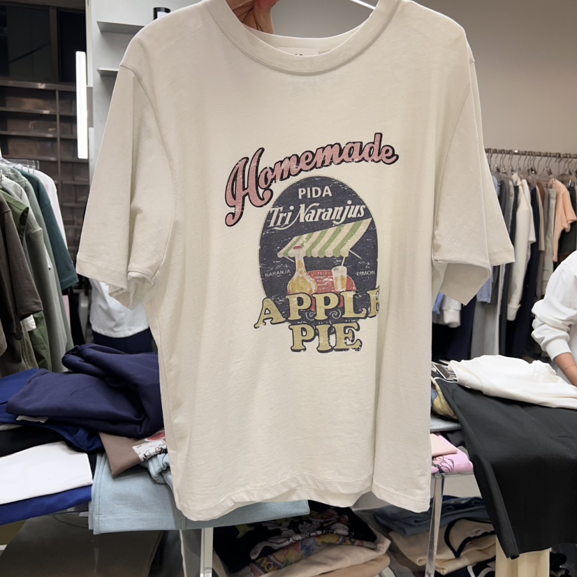 LEESEED-A韓國代購女裝新品職業25春夏人氣熱賣真品推薦T恤SEeD/LEESEEDT恤圖色2