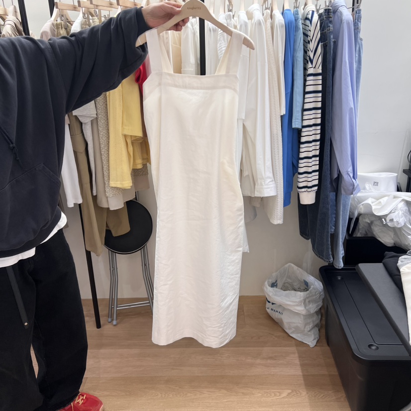 SPAGHETTI東大門代購女裝新品推薦熱賣職業真品時尚25春夏連衣裙spaghetti連衣裙