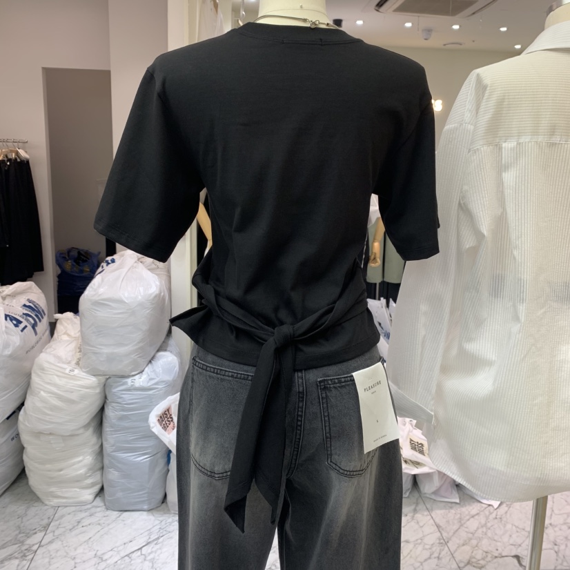 PLEASURE韓國直郵女士新款真品熱賣時尚職業休閑推薦人氣T恤PLEASURET恤