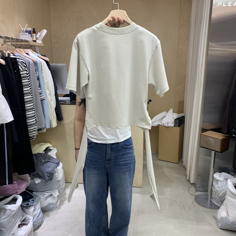 PLEASURE韓國直郵女士新款真品熱賣時尚職業休閑推薦人氣T恤PLEASURET恤