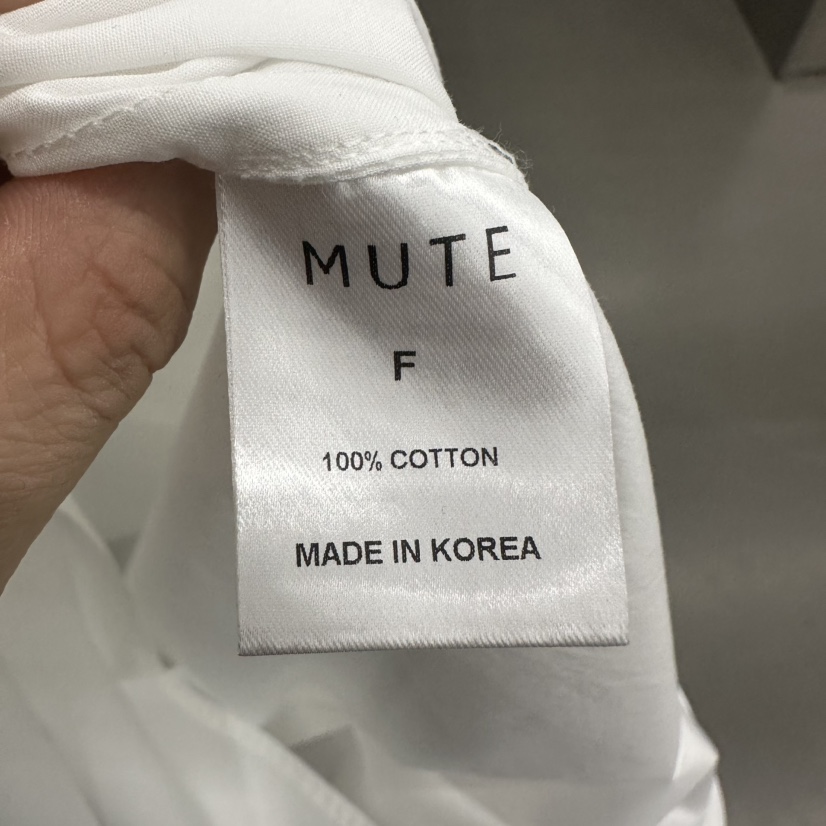 MUTE-P韓國代購女士新品時尚職業人氣熱賣休閑真品25春夏連衣裙MUTE連衣裙