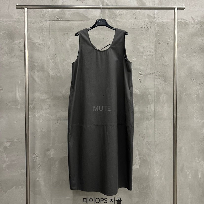 MUTE-P韓國代購女士新品時尚職業人氣熱賣休閑真品25春夏連衣裙MUTE連衣裙圖色2