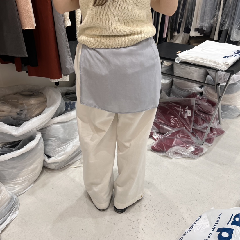 FRE韓國直郵㊣東大門實拍女裝新款熱賣25春夏時尚推薦休閑短裙FRE短裙