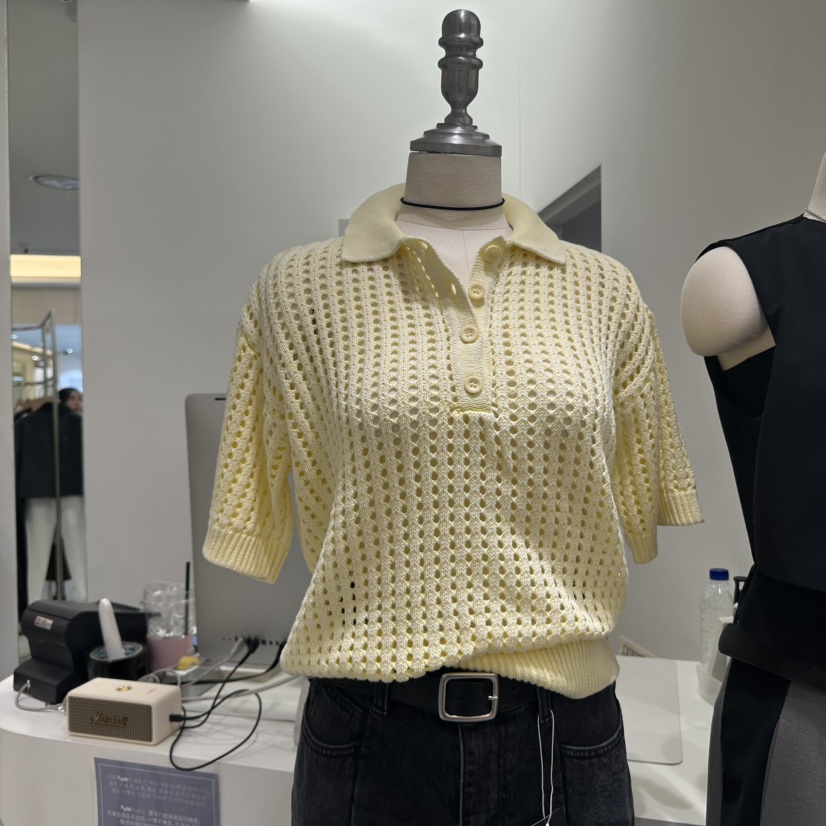 RENDER韓國直郵㊣女裝新品休閑熱賣人氣25春夏時尚推薦針織衫RENDER針織衫
