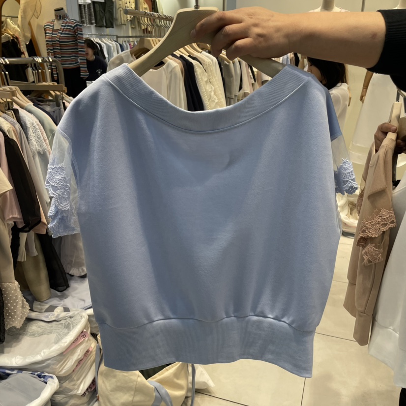 BLUE RIBBON直郵韓國代購㊣女裝新品推薦25春夏休閑時尚衛衣BLUE RIBBON衛衣圖色1