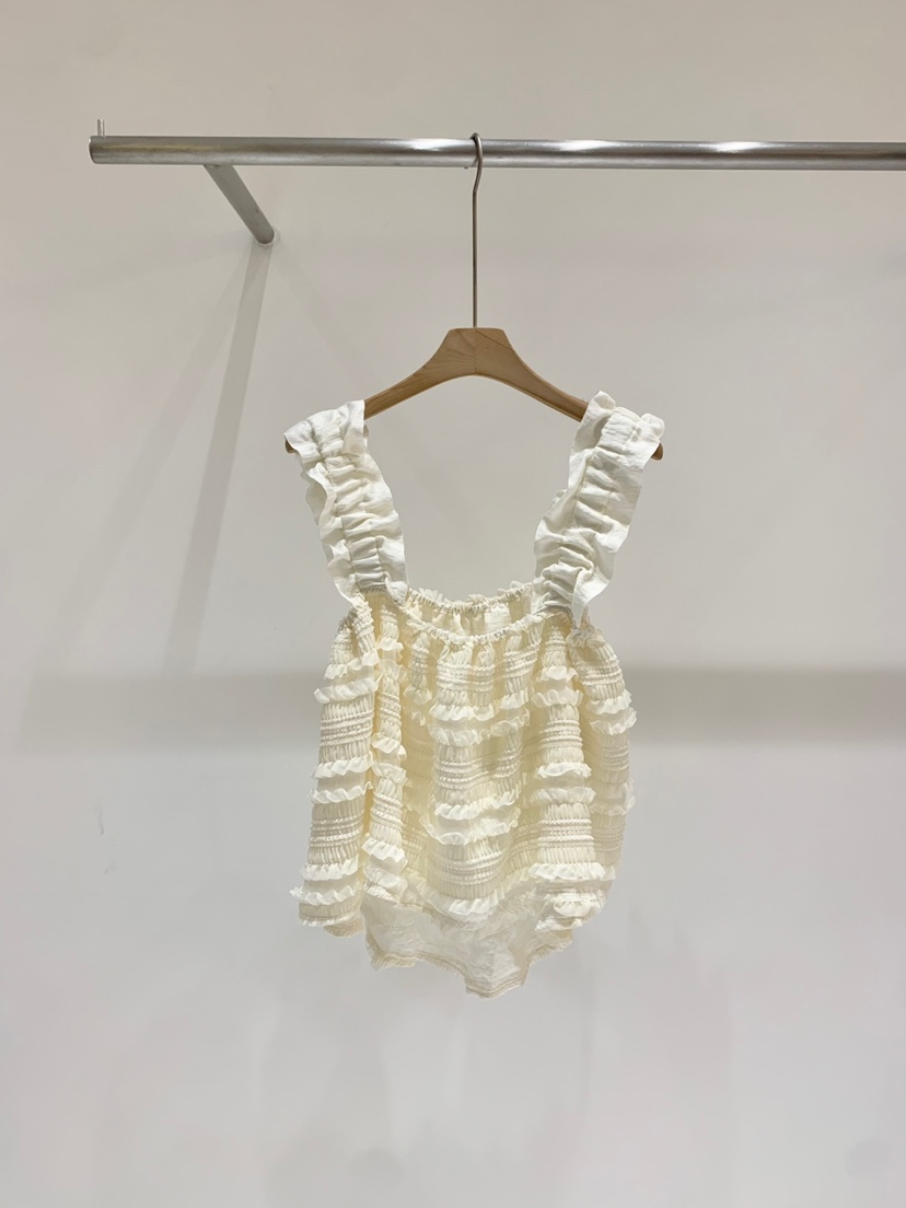 FABRIC韓國直郵㊣東大門實拍女裝新品25春夏休閑時尚吊帶背心FABRIC吊帶/背心圖色2