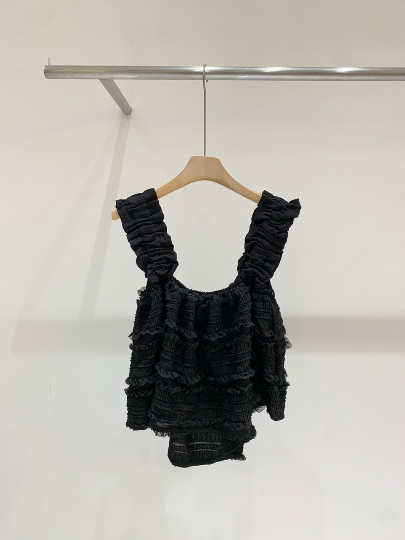 FABRIC韓國直郵㊣東大門實拍女裝新品25春夏休閑時尚吊帶背心FABRIC吊帶/背心圖色3