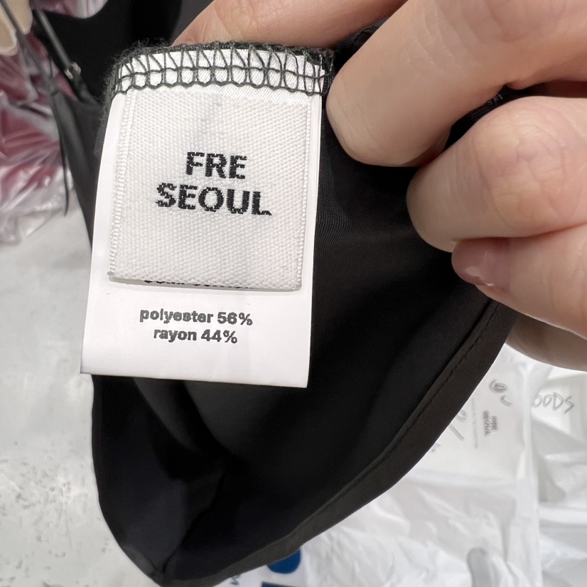FRE韓國㊣直郵東大門代購女裝新款時尚25春夏熱賣休閑吊帶背心FRE吊帶/背心