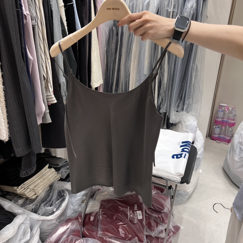 FRE韓國㊣直郵東大門代購女裝新款時尚25春夏熱賣休閑吊帶背心FRE吊帶/背心圖色3