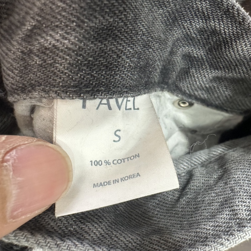 PAVEL韓國㊣直郵東大門代購女裝新款人氣熱賣推薦牛仔褲拉絨PAVEL牛仔褲