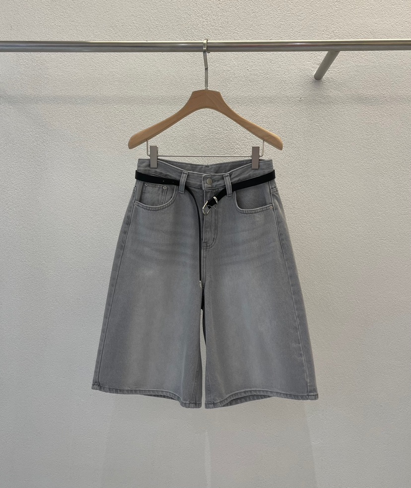 ABLERING韓國直郵㊣東大門實拍女裝新品25春夏短褲不含腰帶ABLE STANDARD/ABLERING短褲