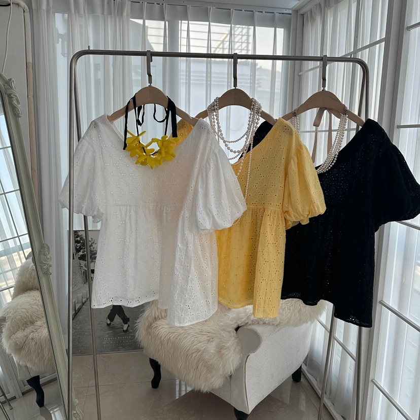 VICTORIA QUEEN韓國直郵㊣東大門實拍女裝新品人氣襯衫蕾絲衫VICTORIA QUEEN襯衫/蕾絲衫