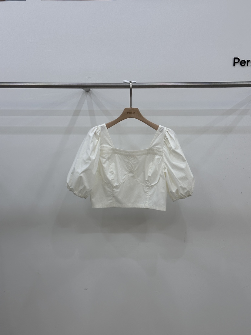 PERSON韓國直郵㊣女裝新品人氣熱賣25春夏推薦休閑襯衫蕾絲衫PERSON襯衫/蕾絲衫