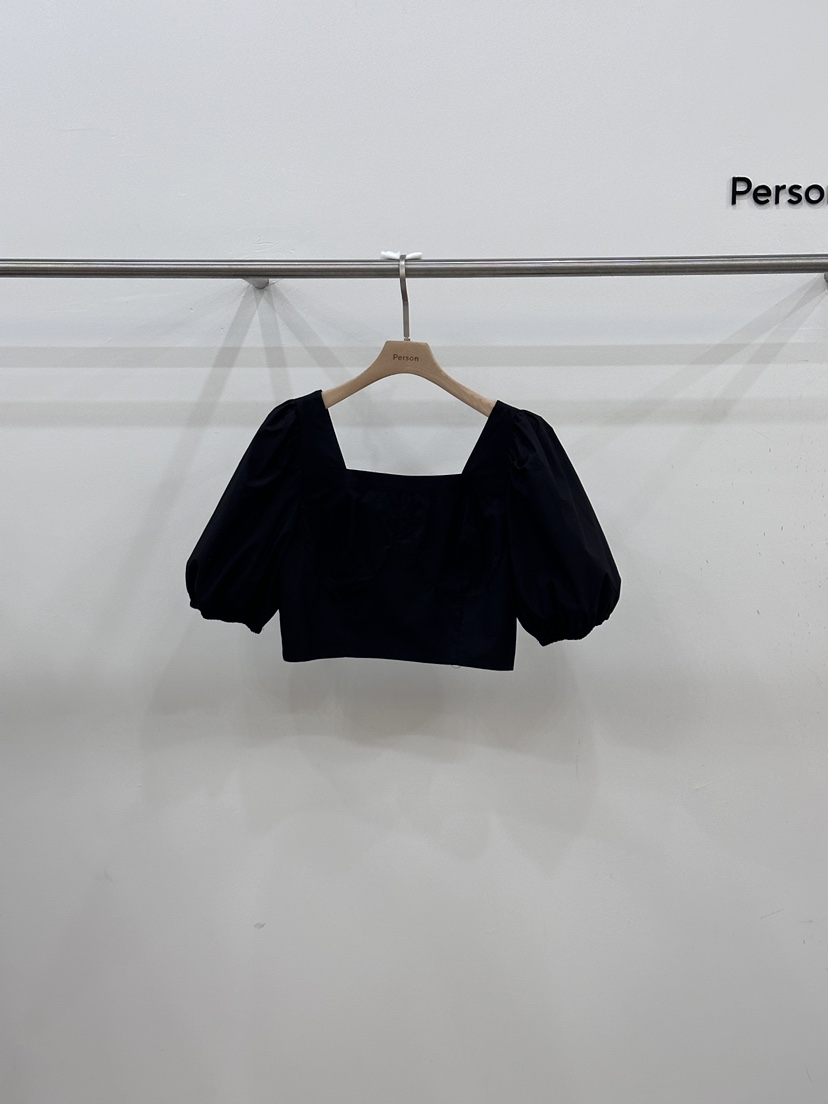 PERSON韓國直郵㊣女裝新品人氣熱賣25春夏推薦休閑襯衫蕾絲衫PERSON襯衫/蕾絲衫圖色3