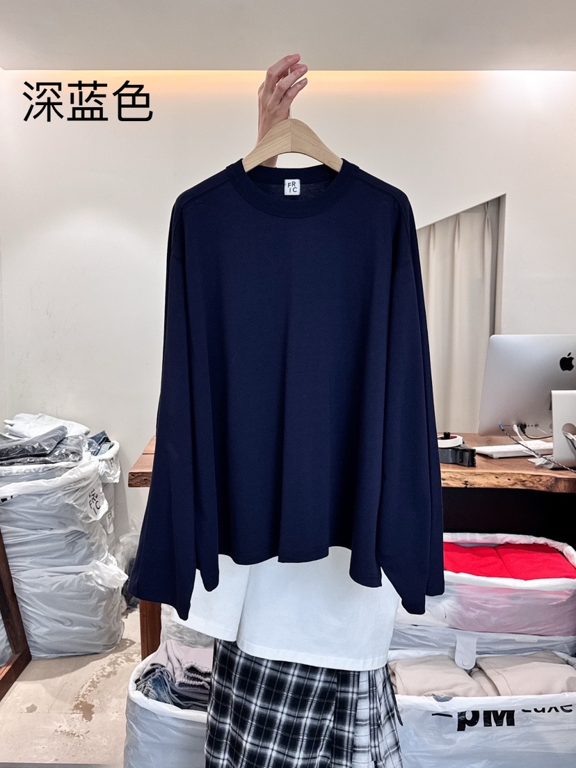FRIC韓國㊣直郵東大門代購女裝新品人氣休閑25春夏推薦長袖T恤FRIC長袖T恤圖色4