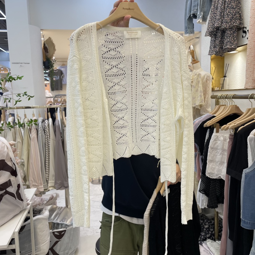SYMPHONY韓國代購女士新品25春夏人氣休閑熱賣真品推薦針織衫SYMPHONY針織衫