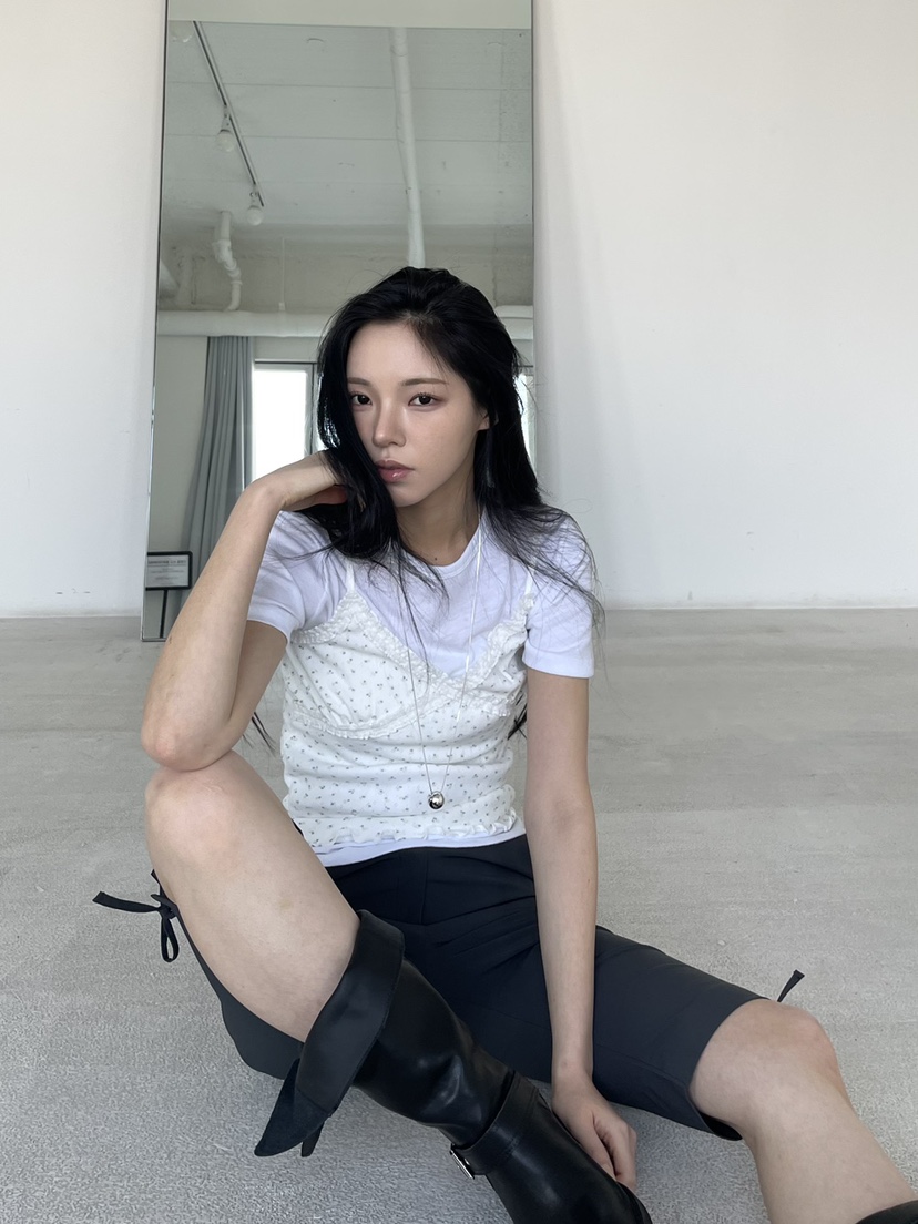 BETWEEN US直郵韓國代購㊣女裝新款時尚人氣休閑熱賣吊帶背心JICJO:SEOUL吊帶/背心