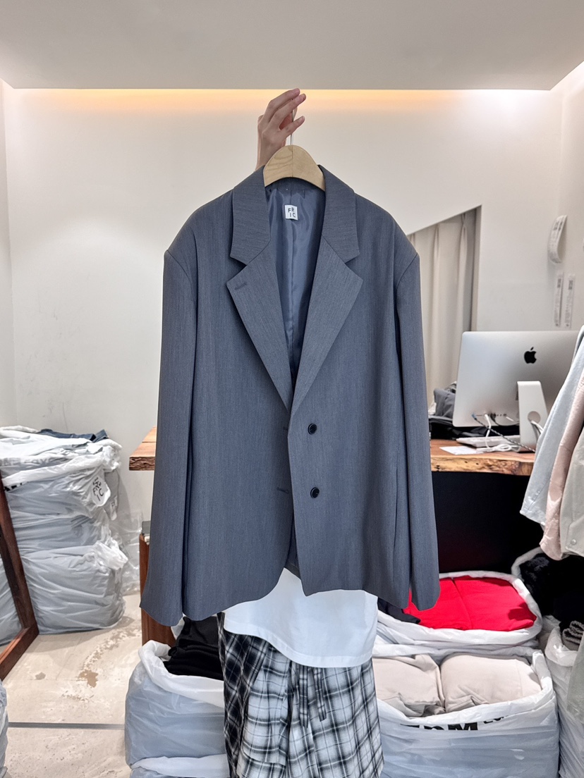 FRIC韓國直郵㊣東大門實拍女裝新品熱賣25春夏時尚推薦夾克FRIC夾克