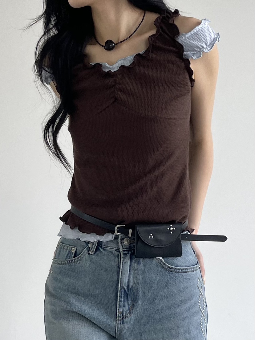 BETWEEN US韓國直郵女裝新款熱賣推薦25春夏真品人氣吊帶背心JICJO:SEOUL吊帶/背心