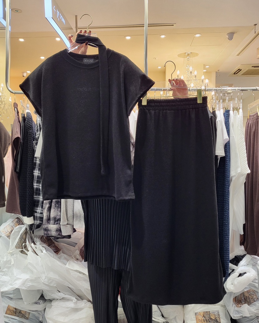 WORK SHOP東大門代購女裝新品休閑真品人氣25春夏職業長裙Work_shop長裙