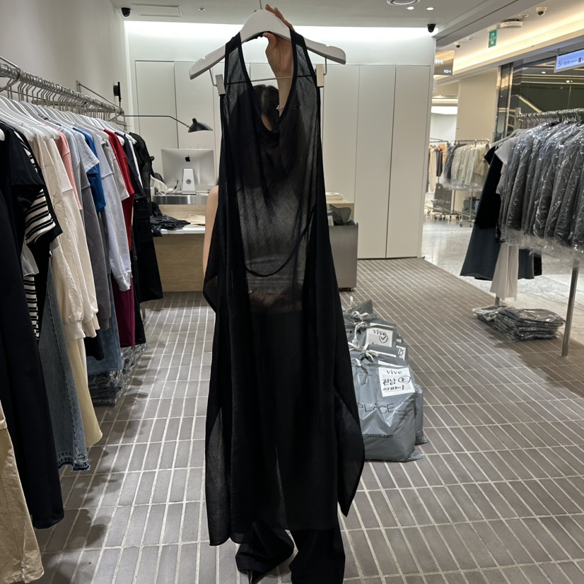 VIVE東大門直郵女裝新品職業時尚真品推薦休閑人氣連衣裙羊毛VIVE連衣裙圖色2