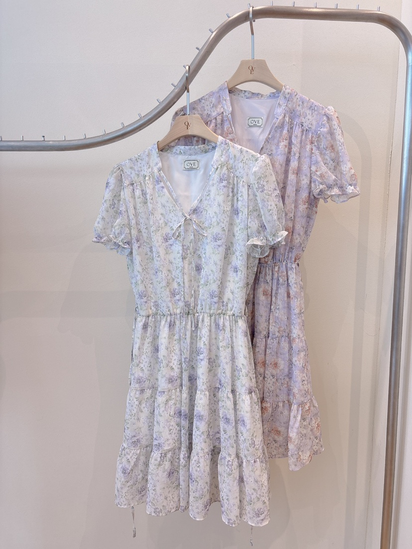 OVE東大門實拍女士新品職業熱賣推薦休閑時尚人氣25春夏連衣裙OVE連衣裙