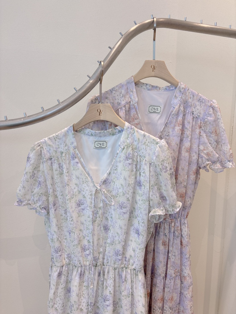 OVE東大門實拍女士新品職業熱賣推薦休閑時尚人氣25春夏連衣裙OVE連衣裙